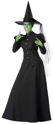 Produktbild von Wicked Hexenkostüm - Kleid Halloween Kostüm Damen Größe: 3XL
