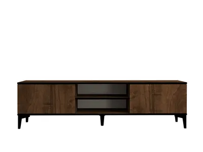 Produktbild von Skye Decor, Erem - Walnut, Black, TV-Schränke, Nussbaum, 180 x 45 x 40 cm