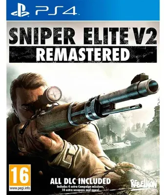 Obrázok produktu pre Sold Out Sniper Elite V2 Remastered, PlayStation 4, Režim multiplayer, M (Mature), Fyzické médiá