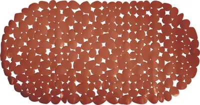 Produktbild von MSV Dusche/Bad rutschfeste Matte Badezimmer - pvc - terracotta - 35 x 68 cm
