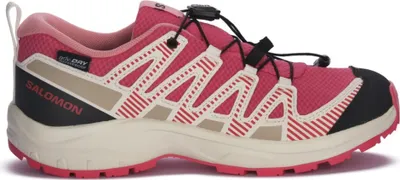 Produktbild von Salomon XA PRO V8 WP J Rouge Red/Vanilla Ice/Flamingo Pink 36