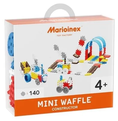 Zdjęcie produktu dla Mini Waffle 140 elementów Konstruktor Chłopiec