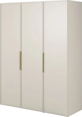 Image de Selsey Frame - Armoire 3 portes avec 2 tringles, 150 cm, greige