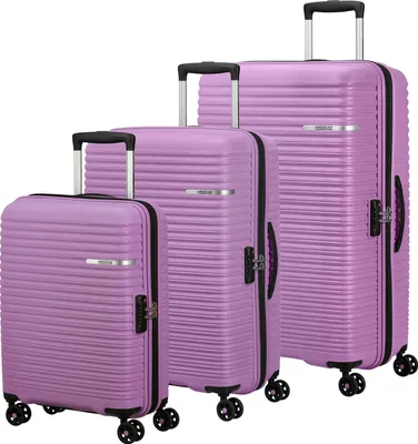 Produktbild von American Tourister Trolley Liftoff 3 PC Set D Violet Pink flieder 79cm