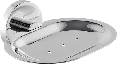 Immagine prodotto di KWC AR Portasapone, FIRMUS, acciaio inox, 140x60x125 mm, montaggio a parete, hgl
