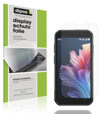 Produktbild von 4x Schutzfolie für BLKE S 18 Pro Mini Smartphone matt Displayschutzfolie Folie Display Schutz dipos