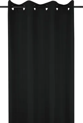 Produktbild von STOF | Vorhang - 140x280 cm - Schwarz - Blickdicht - Elegantes Design - Hochwertige Qualität
