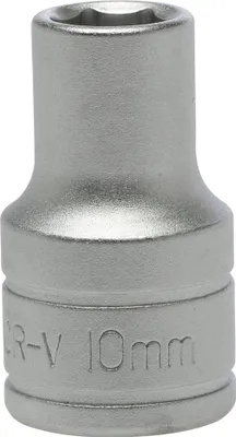 Image de Douille hexagonale métrique 1/2" TengTools 10 mm