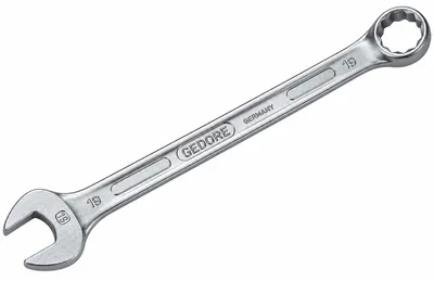 Productafbeelding van GEDORE 1 B 19 Ringsteeksleutel 19 mm – 258 mm