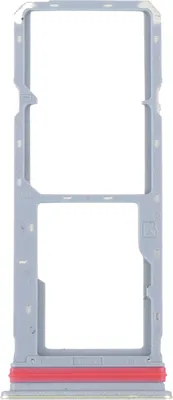 Image de Clappio, Porte-carte SIM pour Vivo Y35 Dual Nano Sim, Or