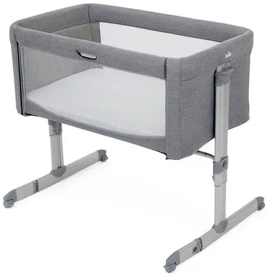 Obrázek produktu pro Dětská postýlka Joie - Next to me, Roomie, Gray Flannel