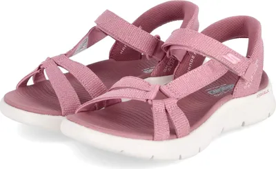 Produktbild von Skechers Damen Slip-Ins Sandalen GO WALK FLEX ILLUMINATE Rosa Textil Größe: 40