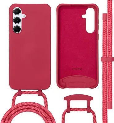 Produktbild von imoshion Color Backcover mit abtrennbarem Band Samsung Galaxy A55 - Raspberry
