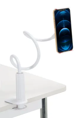Obrázok produktu pre hjh OFFICE Držiak na mobilný telefón a tablet FLEXMOBI I Držiak na mobilný telefón, stojan na smartfón, nastaviteľný držiak na tablet