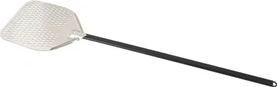 Produktbild von CHEFGASTRO Edelstahl Pizzaschaufel Rechteckig Gelocht 30-152 BxT 300x360mm
