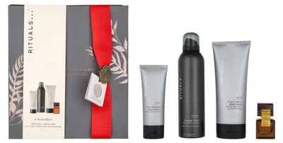 Produktbild von Sport Anti-Trockenheits-Körperlotion 70 ml / Sport 2-in-1 Shampoo & Duschgel 200 ml / Reiseformat – L'Essentiel Eau de Parfum 15 ml / Rituals Homme Duschschaum 200 ml Rituals Homme Medium Set