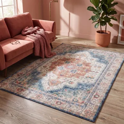Zdjęcie produktu dla Volero - Dywan Vintage - Azara Jasnoniebieski - 160x230 cm