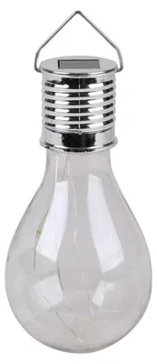 Obrázok produktu pre DOCHTMANN Solárna žiarovka, priehľadná, 15 cm