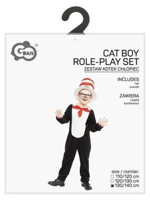 Immagine prodotto di Costume per bambini, gatto, taglia 130/140 cm, marca Godan