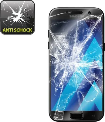 Produktbild von 1x Panzerfolie für Samsung Galaxy A3 2017 FULL COVER Displayschutzfolie HD KLAR