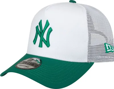Produktbild von New Era 9Forty Snapback Trucker Cap - New York Yankees weiß