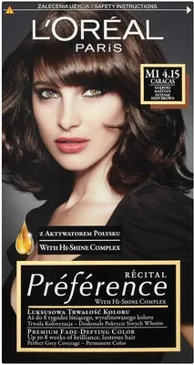 Produktbild von L'Oréal Paris Préférence Hair Color (4.15 Caracas) 174 ml