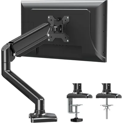 Productafbeelding van Monitorbeugel voor schermen van 13-32 inch, tot 9 kg, VESA 75/100 mm, met gasveer, zwart