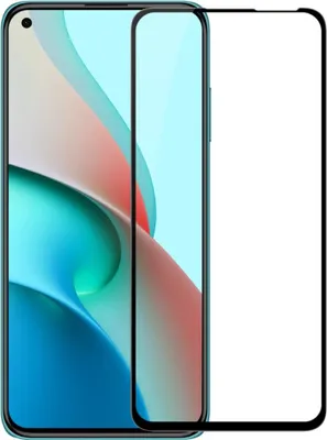 Produktbild von Xiaomi Redmi Note 9T Displayschutz - Full-Cover Panzerglas - Schwarz