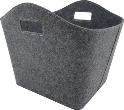 Produktbild von FireFix Filzkorb für Kaminholz 46 x 42 x 37 cm grau