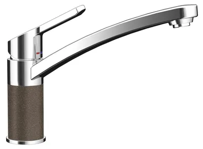 Produktbild von SCHOCK Armatur SC-90 in BRONZE mit schwenkbarem Festauslauf