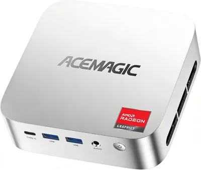 Image de Mini-PC K1, système d'exploitation Windows 11 Pro, processeur AMD Ryzen 3300U (jusqu'à 3,5 GHz), 16 Go de RAM DDR4, SSD de 256 Go, carte graphique AMD Radeon, idéal pour un home cinéma ou un usage professionnel