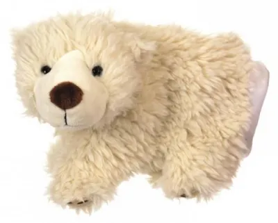 Imagen del producto de Muñeca de mano, Oso polar, Egmont Toys