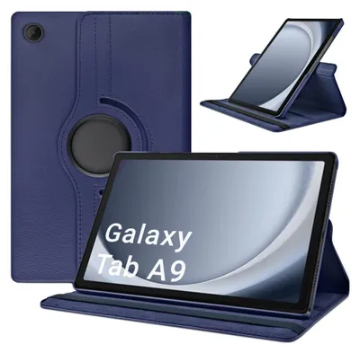 Produktbild von 360° drehbare Hülle für Samsung Galaxy Tab A9 8.7 (Marineblau)