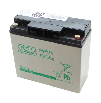 Zdjęcie produktu dla SSB SBL18-12i 12V 18Ah akumulator ołowiowy AGM akumulator ołowiowo-żelowy