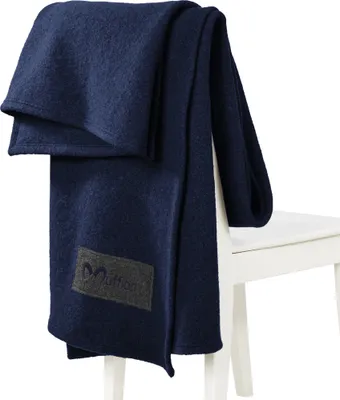 Produktbild von Mufflon W300 Mu-Plaid II nachtblau 220 x 140 cm