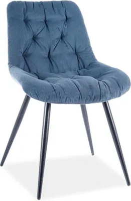 Produktbild von Esszimmerstuhl Küchenstuhl Set Praga marineblau 4er Set