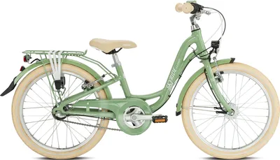 Produktbild von Puky Kinderfahrrad ab 6 Jahren Skyride 20-3 Retro Grün