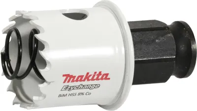 Produktbild von Makita Lochsäge EZYCHANGE BiM Ø 29 mm, für dünne Bleche, mit Gegendruckfeder