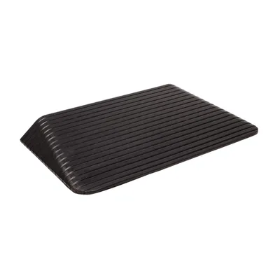 Produktbild von bepco  Türschwellen-Rampe aus Gummi – Schwarz, 10,3 cm hoch