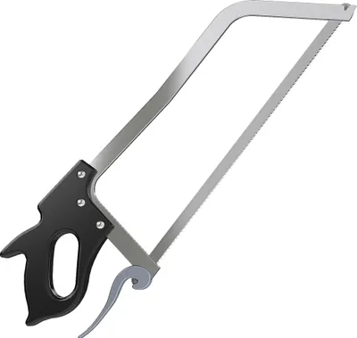Produktbild von Wiltec XL Knochensäge 43cm Sägeblatt, Handsäge zum sägen von Knochen für Jäger Metzger Gastronomen Fleischsäge Fleischersäge