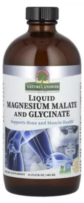 Produktbild von Nature's Answer Liquid Magnesium Malate And Glycinate (480 ml) 083000261732