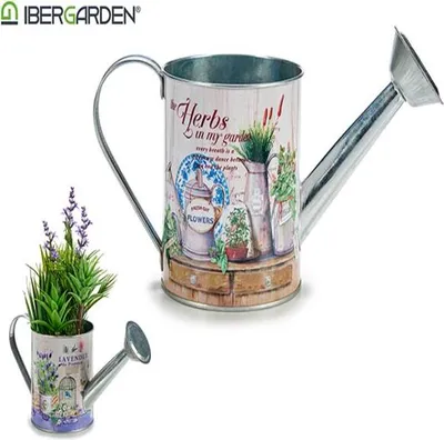 Produktbild von Blumentopf Metall (11,5 x 15,7 x 28,5 cm) Giesskanne