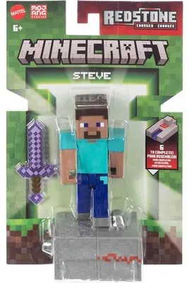 Produktbild von Minecraft Actionfigur Steve 8 cm