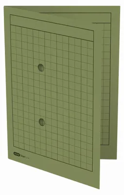 Image de Chemise à rabats A4 carton vert paquet de 50 pièces