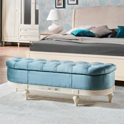 Immagine prodotto di Sgabello Poggiapiedi Ottomana Panca Chaiselounge Chesterfield