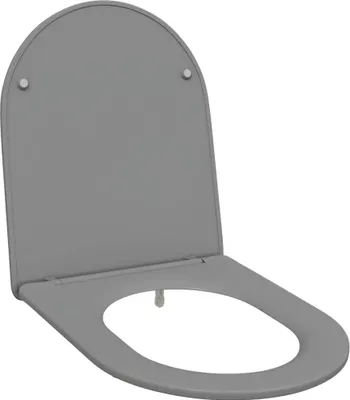 Immagine prodotto di Sedile del WC Grigio 47 x 36 x 3,4 cm Duroplast