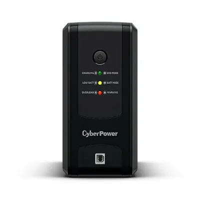Produktbild von CyberPower UT850EG Line-Interactive USV 850VA/425W LED, AVR, USB (HID), Ausgang (3) Schuko, Line-Interaktiv, 0,85 kVA, 425 W, Sine, 165 V, 290 V