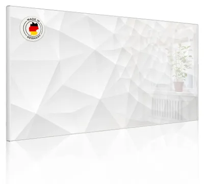 Zdjęcie produktu dla Tablica magnetyczna metalowa, opisowa, wymiary 78x37 cm, motyw: nautilus [MTWQ 12529]