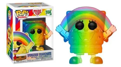 Produktbild von Funko Pop! Animation: Spongebob - Spongebob Squarepants (PrIde) #558 Rainbow