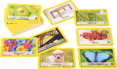 Produktbild von Eduplay Lernkarten Set - 60 Stück buntes Lernvergnügen